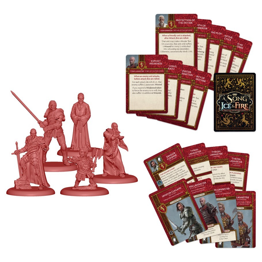A Song of Ice and Fire : Tabletop Miniatures Game - Lannister Heroes #1